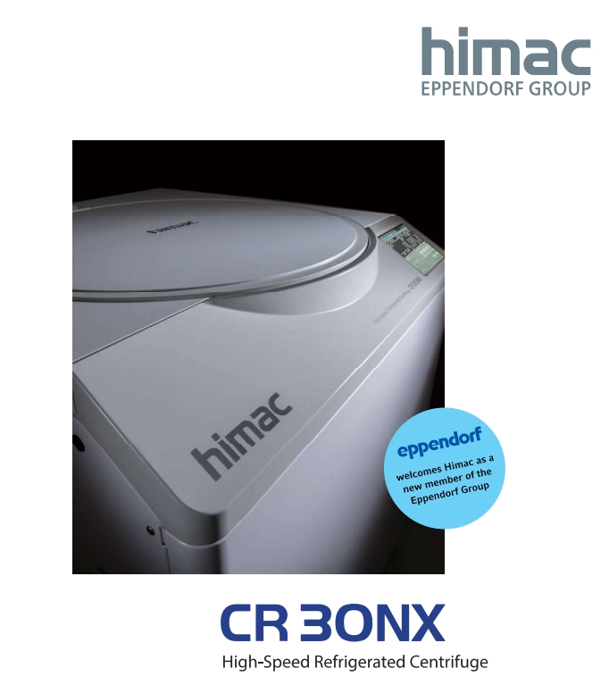 日立CR30Nx高速冷冻离心机说明书